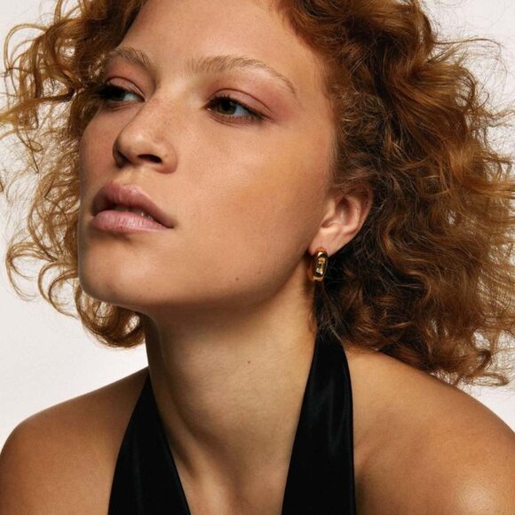 Hey Harper Jessie Earrings in Gold - Picture 7 of 7